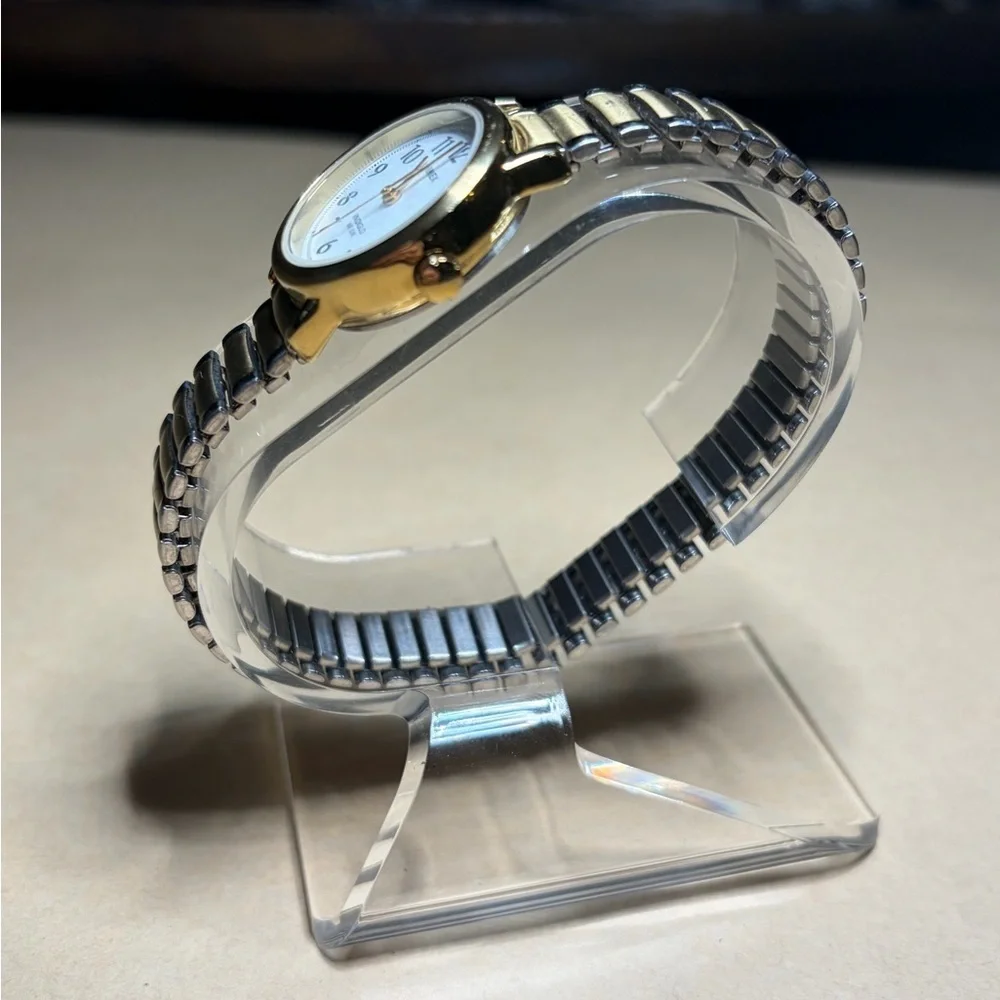 Timex Indiglo Two-Tone Gold and Silver Watch